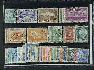 Iceland. Used 1920–71. All different, e.g. F 199, 206, 230, 237-39(FDC), 273, 280, 299, …