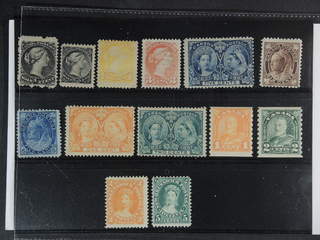 Canada. ★ 1868-1930. All different, e.g. Mi 16, 25, 26A, 28(★). 42, 59, 67(★). Mostly …