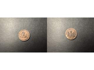 Gibraltar 1 quart 1810, AU/UNC