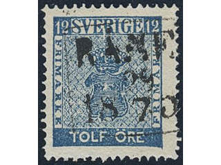 Sweden, Sverige, Sverige, Sverige. Facit 9a1, BD county. RÅNE(Å) 29.7.185(8), …