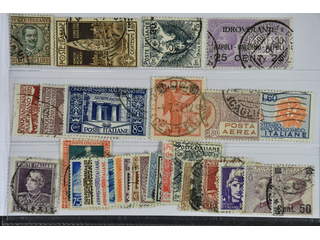 Italy. Used 1910–51. All different, e.g. Mi 99, 106, 123, 127, 157-59, 202A, 267, 280, …
