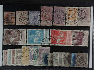 Belgium. Used 1851-1912. All different, e.g. Mi 9 II, 38, 40, 58-59, 76-77, 86-88 II, …
