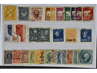 Norway. Used 1856–1938. All different, e.g. F 2, 17, 36, 151-57, 184-85. Mostly good …