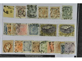 Austria. Used 1850–1908. All different, e.g. Mi 1y, 49, 68, 80C+E, 83, 101-04, 130C, …