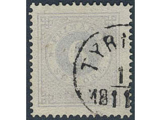 Sweden. Facit 20i used, 6 öre dull blue-lilac. Canc. TYRESÖ.