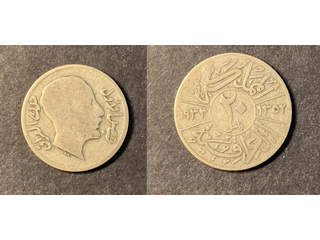 Irak Faisal I (1921-1933) 20 fils 1933, F