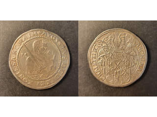 Sachsen August (1555-1586) 1 taler 1561, AU