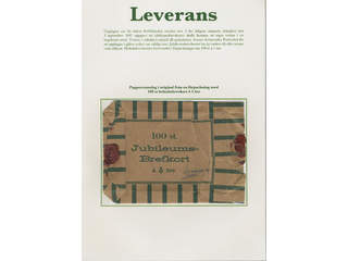 Sweden. Postal stationery, collection bKe9. Highly interesting remainder exhibit mounted …