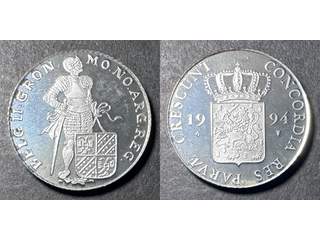 Nederländerna 1 silver ducat 1994, PROOF