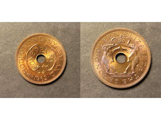 Rhodesia och Nyasaland Rhodesia & Nyasaland 1 penny 1962, UNC
