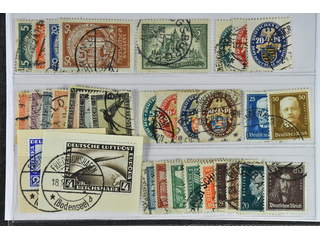 Germany Reich. Used 1924–28. All different, e.g. Mi 351-54, 367, 375-77, 379-84, …