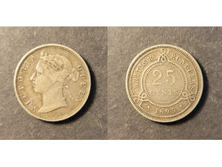 British Honduras Queen Victoria (1837-1901) 25 cents 1895, VF