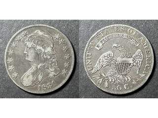 USA 50 cents 1831, VF-XF