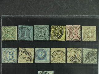 Germany Thurn und Taxis. Used 1852–1865. All different, e.g. Mi 3-4, 8, 31, 33-34, …
