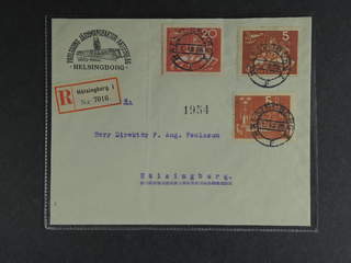 Sweden. Facit 214, 196, 211 cover , 2x5+20 öre on registered local cover sent from …