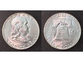 USA ½ dollar 1951, UNC