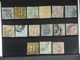 Germany Thurn und Taxis. Used 1852–1864. All different, e.g. Mi 3, 6, 14, 23-24, 30, 31, …