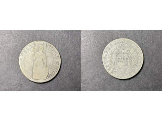 Peru 4 reales 1839, F, Arequipa