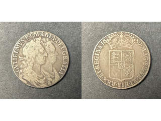 Great Britain William and Mary (1688-1694) 1/2 crown 1689, F