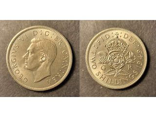 Great Britain George VI (1936-1952) 2 shillings 1949, UNC