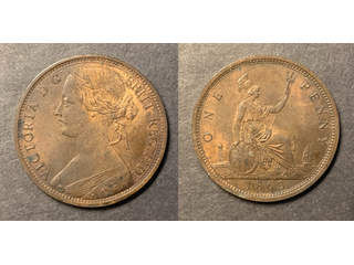 Storbritannien Queen Victoria (1837-1901) 1 penny 1863, UNC