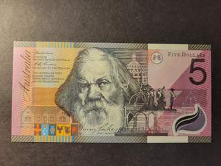Australia Commemorative 5 dollars ND (2001), UNC