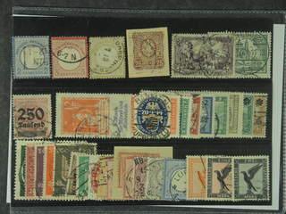 Germany Reich. Used 1872–1926. All different, e.g. Mi 5, 9, 22, 35, 96, 137, 234, 294, …