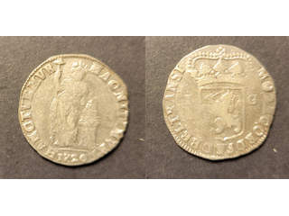 Netherlands Gelderland 1 gulden 1720, AU