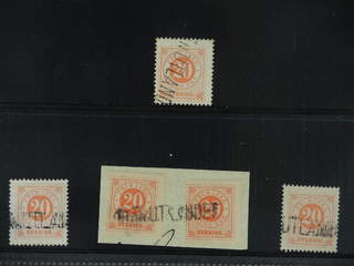 Sweden. Facit 33, 46. FINLAND. Finnish single line cancellation FRÅN UTLANDET on 20 öre …