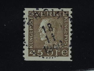 Sweden. Facit 191b used , 45 öre brown on white paper. EXCELLENT cancellation FRÖVI …
