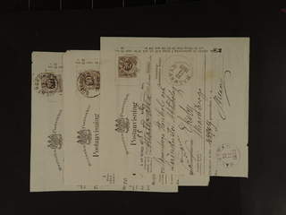 Sweden. Facit 47 cover , 30 öre on five postal items, of which two carelessly opened …