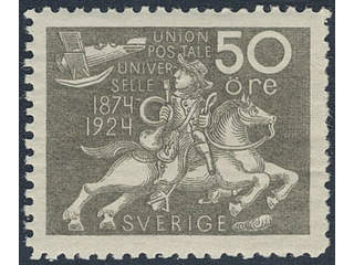 Sweden. Facit 220 ★★, 50 öre grey. SEK 850