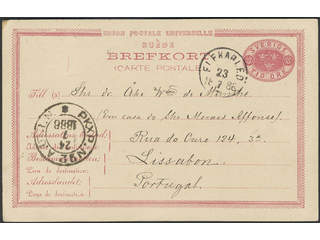 Sweden, Sverige, Sverige, Sverige. Postal stationery, Single postcard, Facit bKe4, …