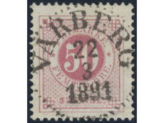 Sweden, Sverige, Sverige, Sverige. Facit 48b used, 50 öre carmine, even print. EXCELLENT …