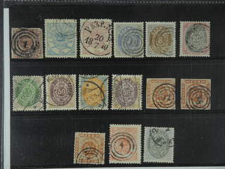 Denmark. Used 1851-1905. All different, e.g. F 2, 11-12, 20, 23, 34-37, 44. Mostly good …