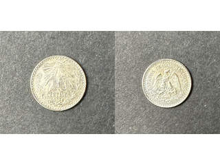 Mexico 10 centavos 1926/16, AU