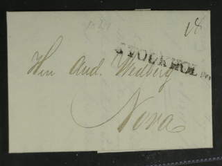 Sweden. A county. STOCKHOLM, straight postmark. Type 17 on beautiful letter dated …