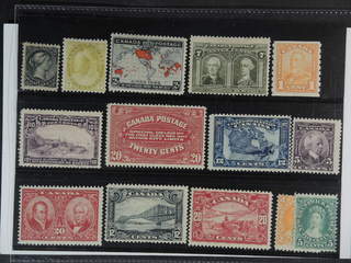Canada. ★ 1870-1929. All different, e.g. Mi 25, 69, 74, 88, 89(★), 115, 122, 126, 128D, …