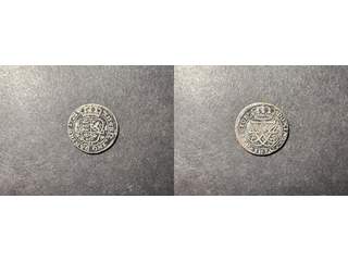 Danmark Fredrik IV (1699-1730) 12 skilling 1721, 1/1+