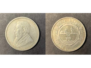 Sydafrika Paul Kruger (1883-1902) 2 shillings 1896, AU