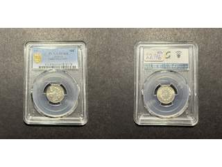Frankrike 50 centimes 1895 A, UNC, PCGS MS64