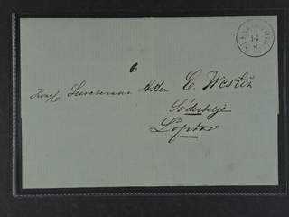 Sweden. C county. ENKÖPING 14.8.1838, arc postmark. Type 2 on letter sent to Lövstad. …