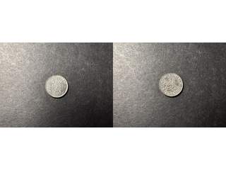 Nederländska Ostindien 1/10 gulden 1857, AU