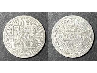 Nepal 1 mohar 1932, VF-XF