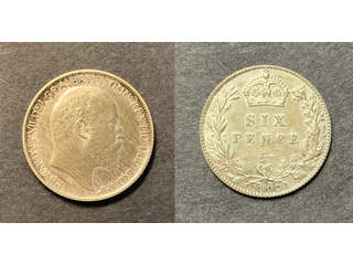 Storbritannien Edward VII (1901-1910) 6 pence 1902, MATTE PROOF