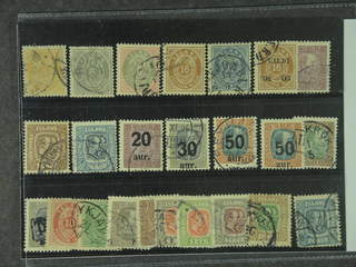 Iceland. Used 1876–1929. All different, e.g. F 8, 11, 22, 27–28, 54, 83, 97, 100–01, …