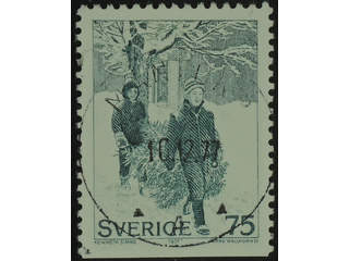 Sweden. Facit 1023 used , EXCELLENT cancellation MANTORP 10.12.77.