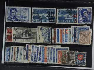 Switzerland. Used 1924-44. All different, e.g. Mi 249, 292-93, 309-10, 324, 362, 394,. …