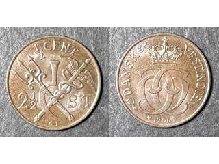 Danska Västindien Christian IX (1863-1906) ½ cent 1905, UNC