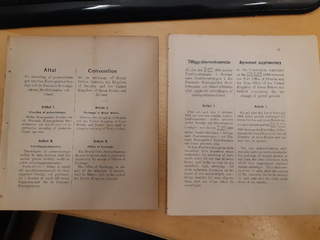 Literature. Postal Convention Sweden–Great Britain and Ireland regarding the exchange of …